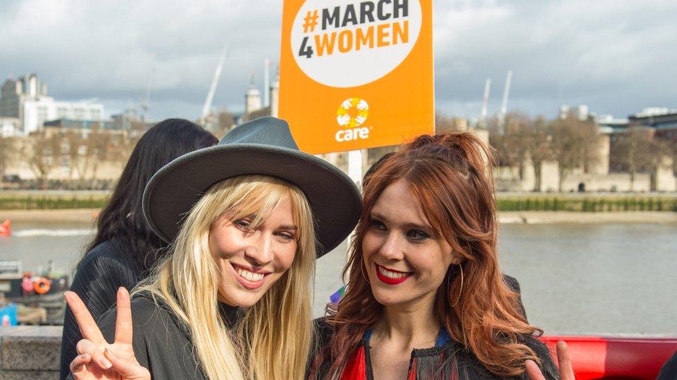 Natasha Bedingfield and Kate Nash