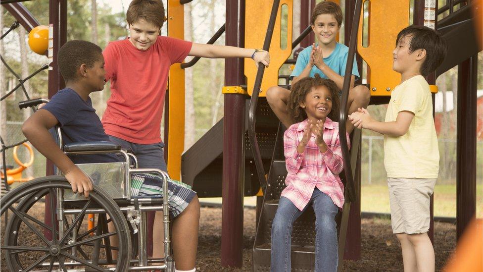 Children in playground