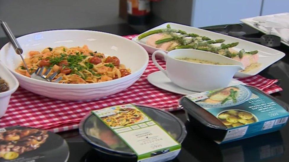 Marks & Spencer ready meals