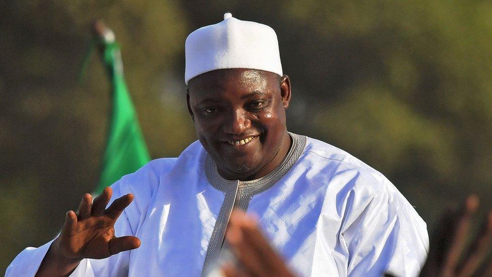 Gambian President Adama Barrow