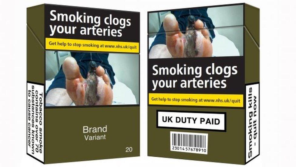 Cigarette packaging