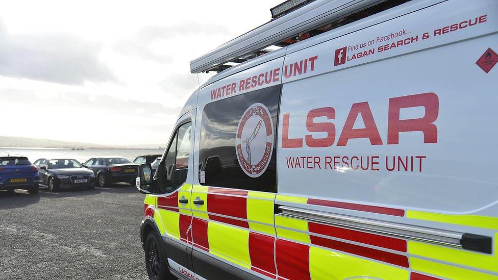 Lagan Search and Rescue was one of the agencies involved in the operation