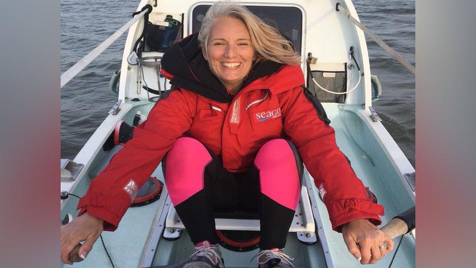 PC Dawn Wood in boat