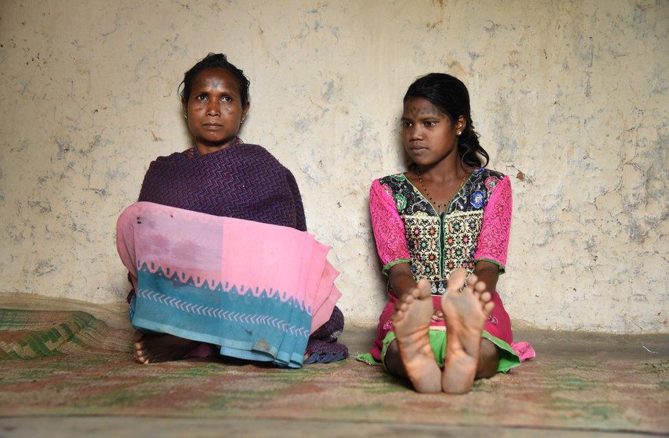 A woman pictured with her daughter.