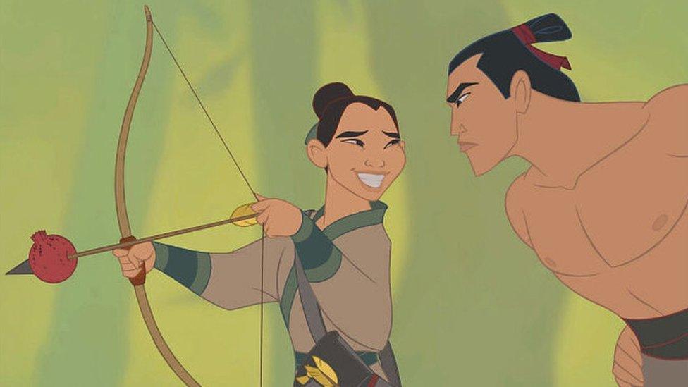 A still from Mulan