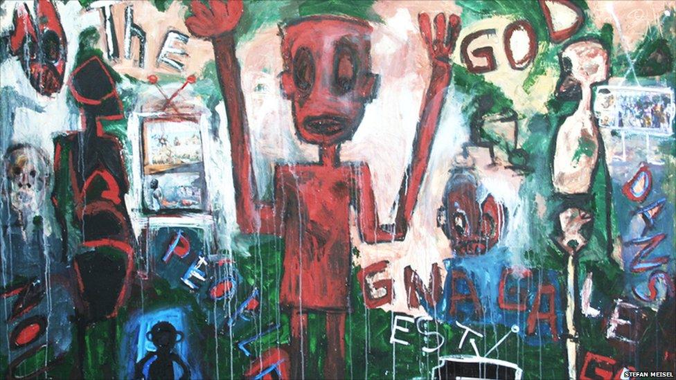 Painting by Abdoulaye Diarrasouba