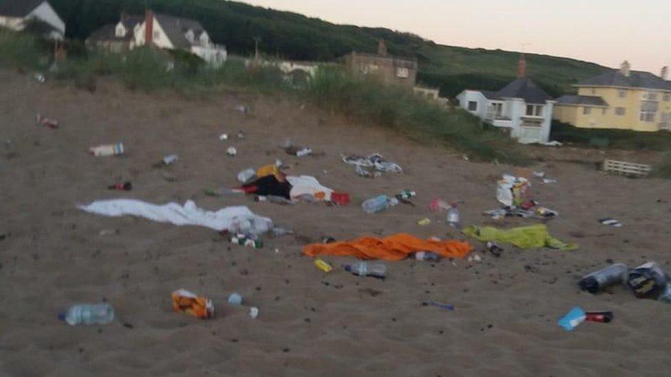 Summerleaze beach in Bude