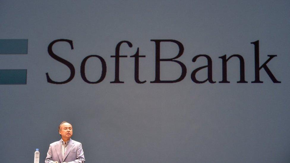 Masayoshi Son, chairman and chief executive officer of Softbank Corp