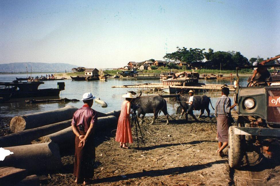 Sue Lloyd-Roberts in Burma