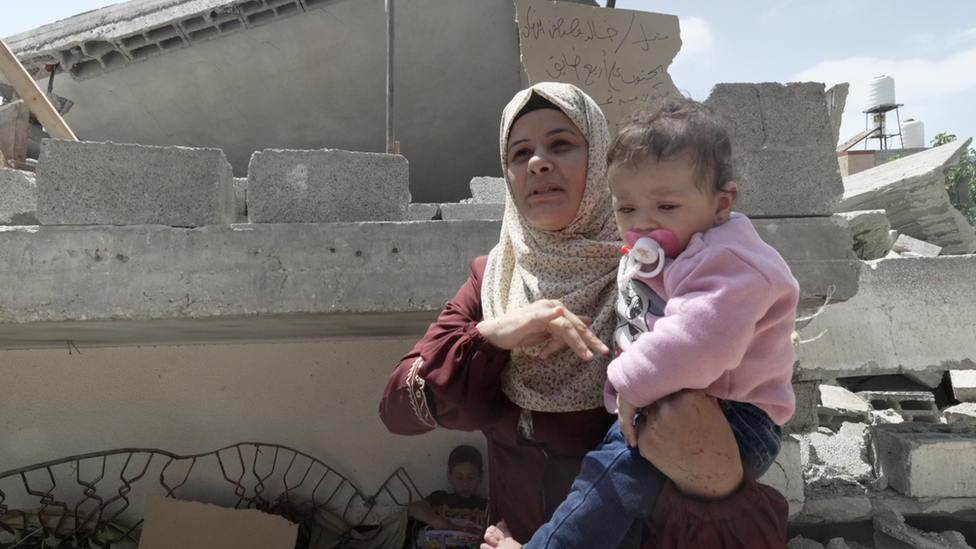 Rahma Nabhan and her daughter Jori