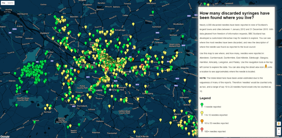 Drug map