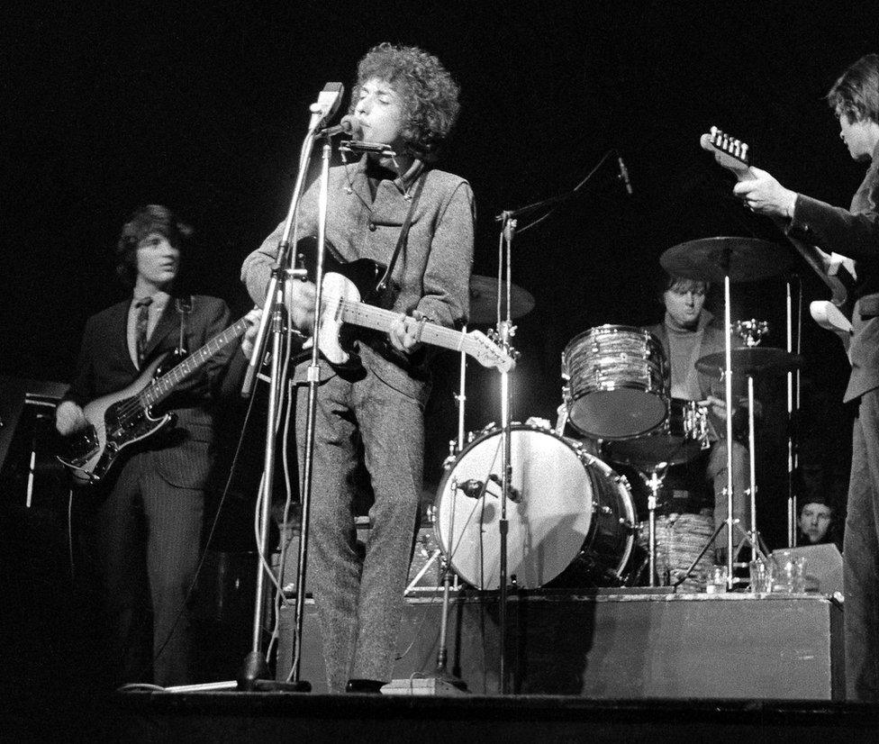 Bob Dylan at Manchester Free Trade Hall