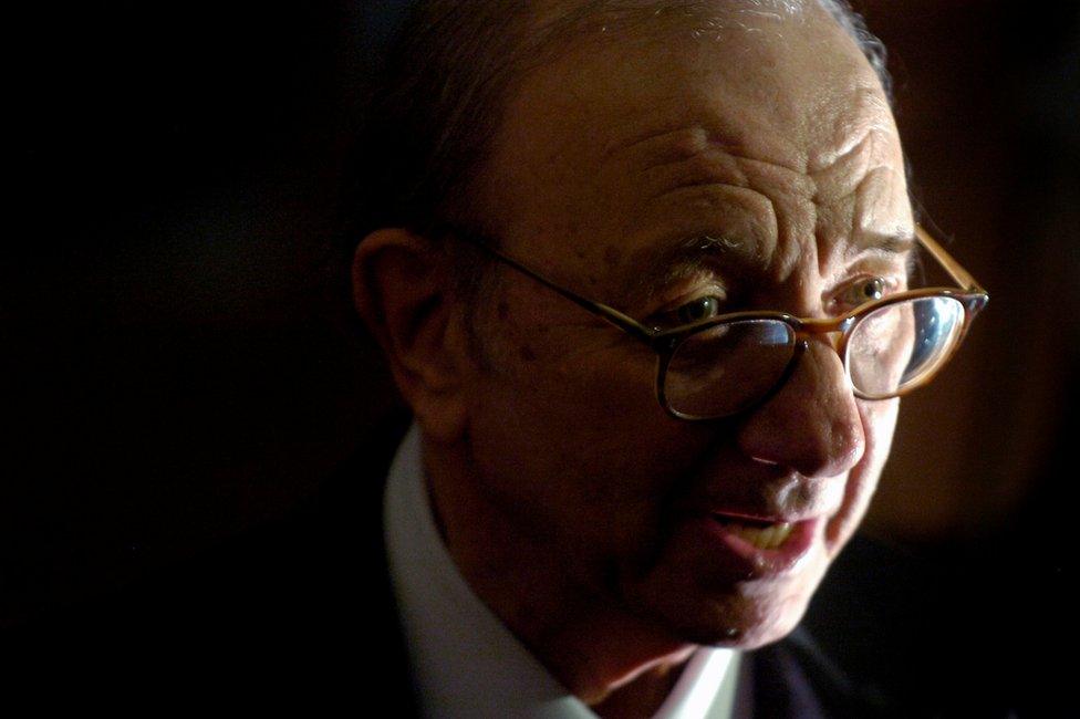 Playwright Neil Simon arrives for a program honouring him as the 2006 Mark Twain Prize recipient at the Kennedy Center in Washington, 15 October 2006