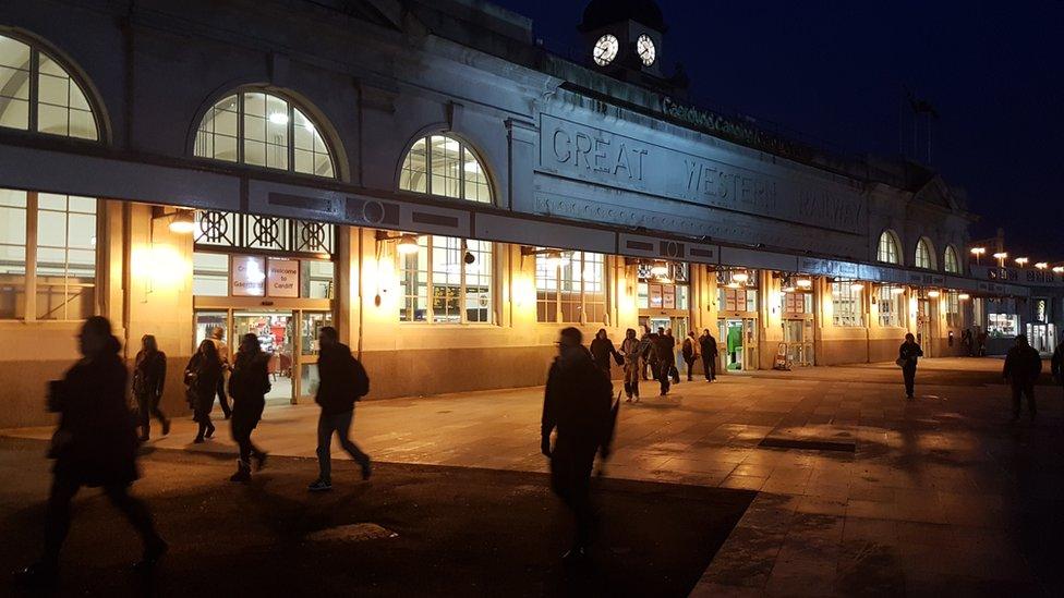 Cardiff Central railway station