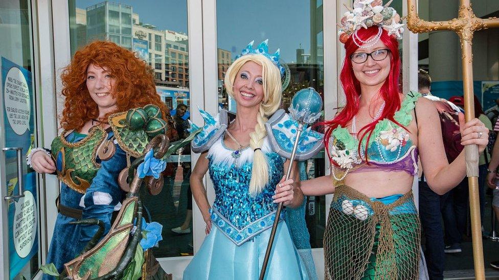 Mera-from-brave-Elsa-from-frozen-ariel-from-little-mermaid.