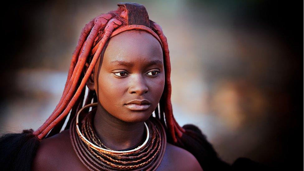 A Himba woman