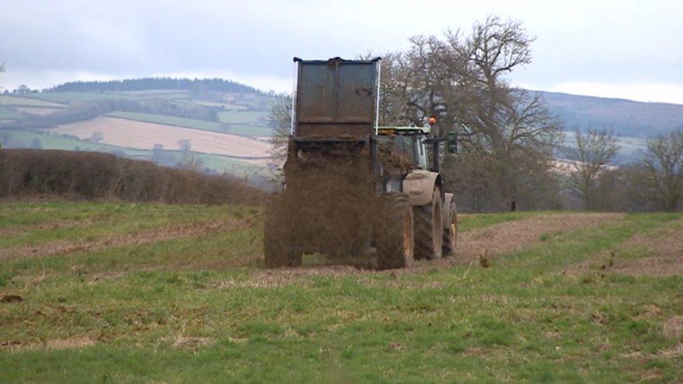 Muck spreading