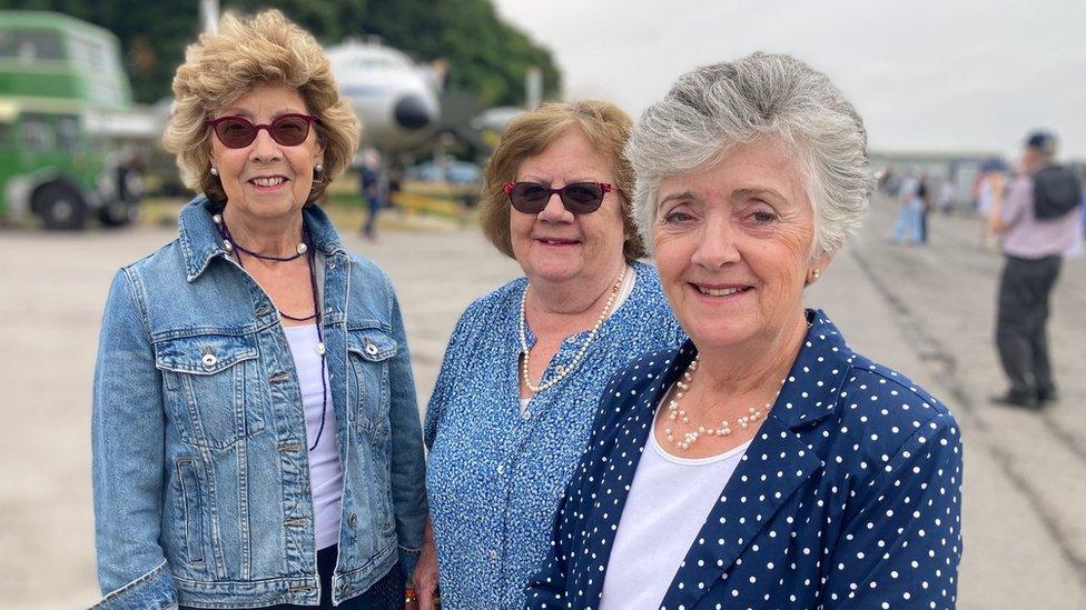 Alison, Philippa and Charlotte Gibb