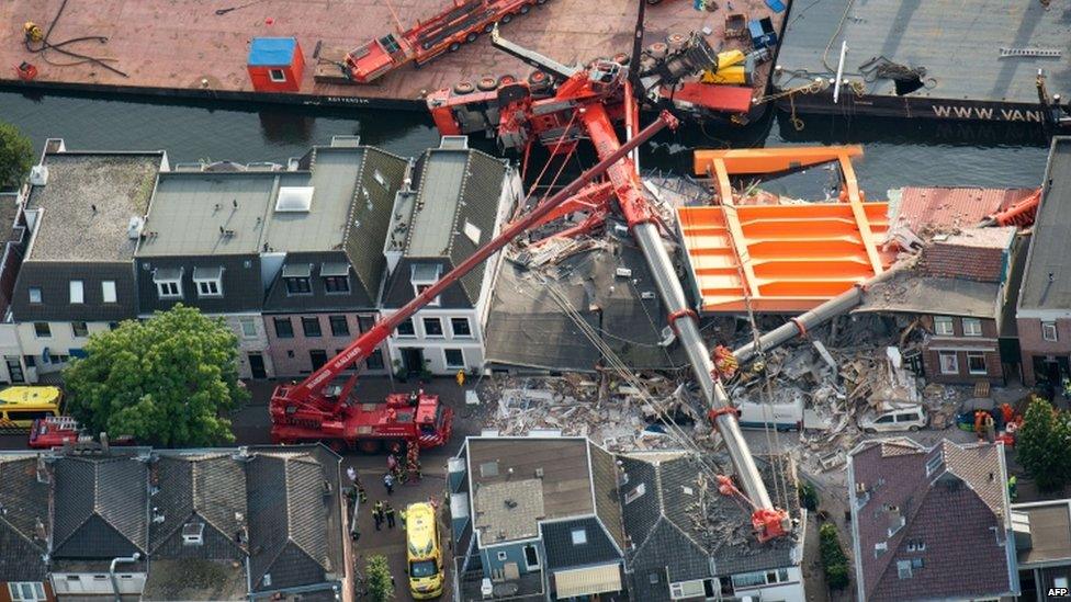 Dutch crane collapse, 3 Aug