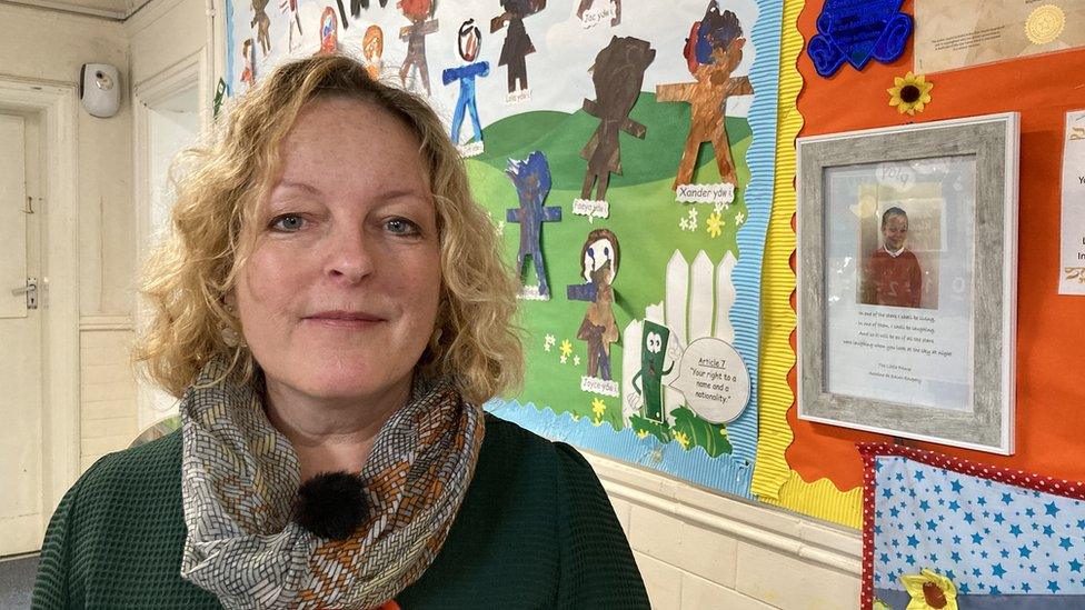 Jane Prelogauskas, headteacher Tondu Primary