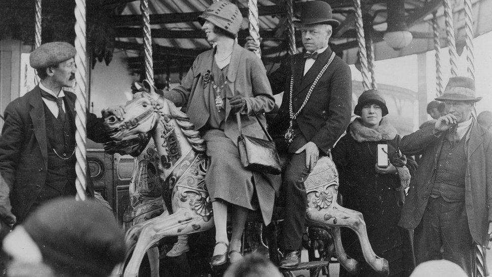 Hoppings fair in 1925