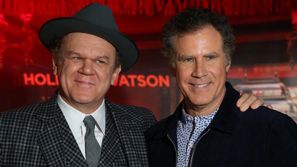 John C Reilly (left) and Will Ferrell