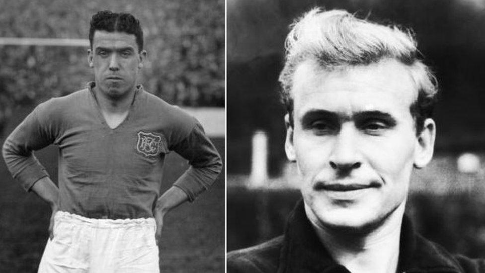 Dixie Dean and Wilf Mannion