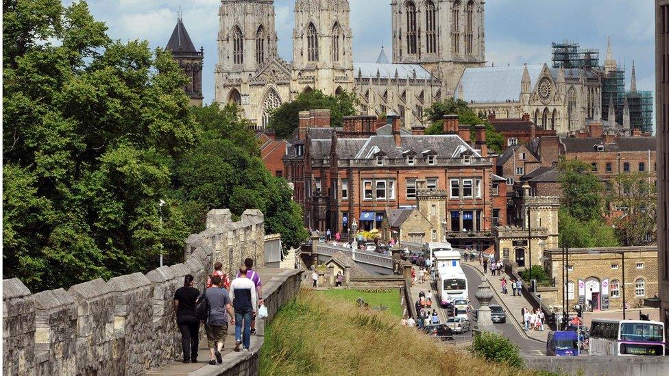 York's city walls