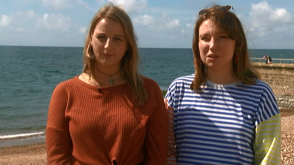 Emma Wilson and Chloe Payne founded the Anti-Harassment Club in Brighton