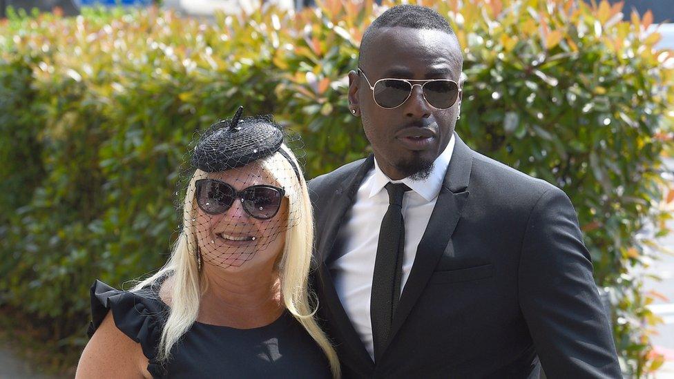 Vanessa Feltz and Ben Ofoedu