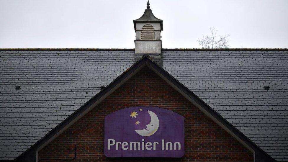 Premier Inn sign