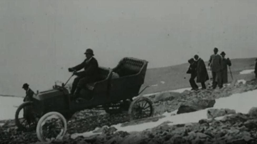 Ford Model T on Ben Nevis