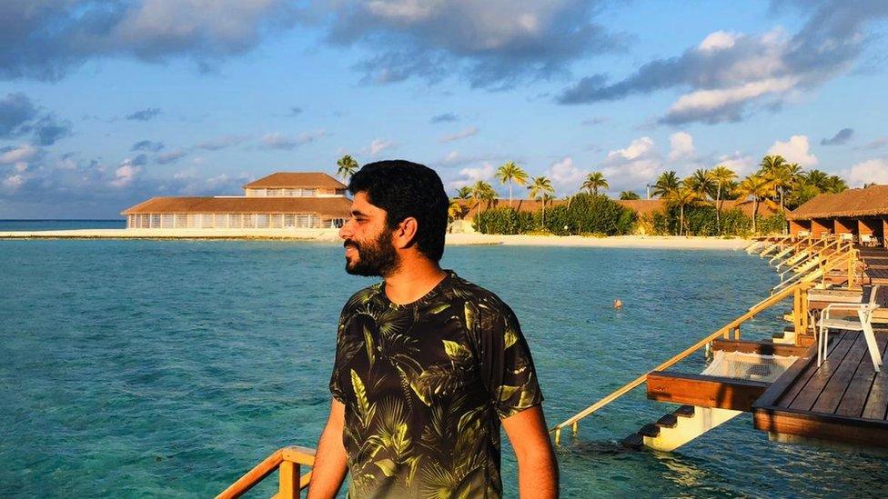 Khalid in the Maldives