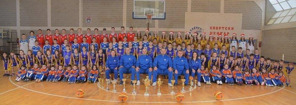 The basketball club in Bujanovac