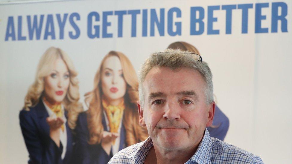 Ryanair boss Michael O'Leary