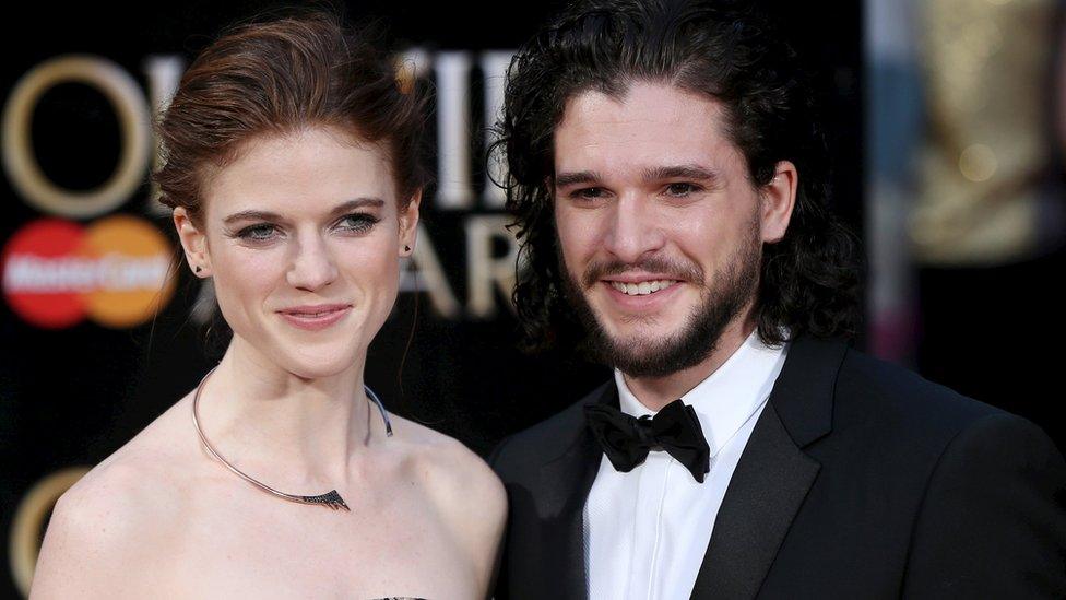 Kit Harrington and Rose Leslie