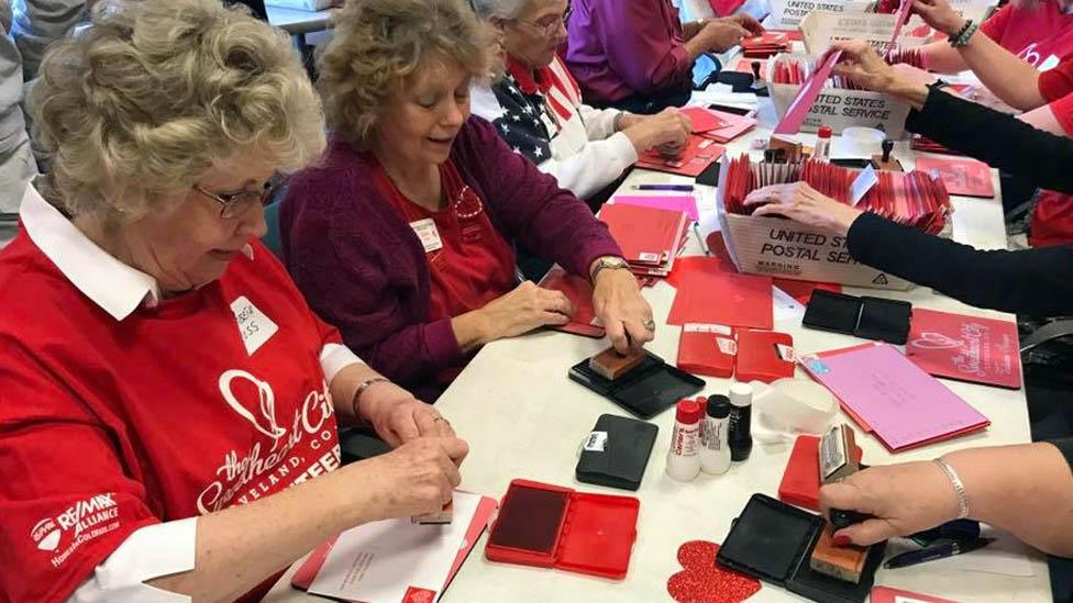 Loveland Valentine's stampers