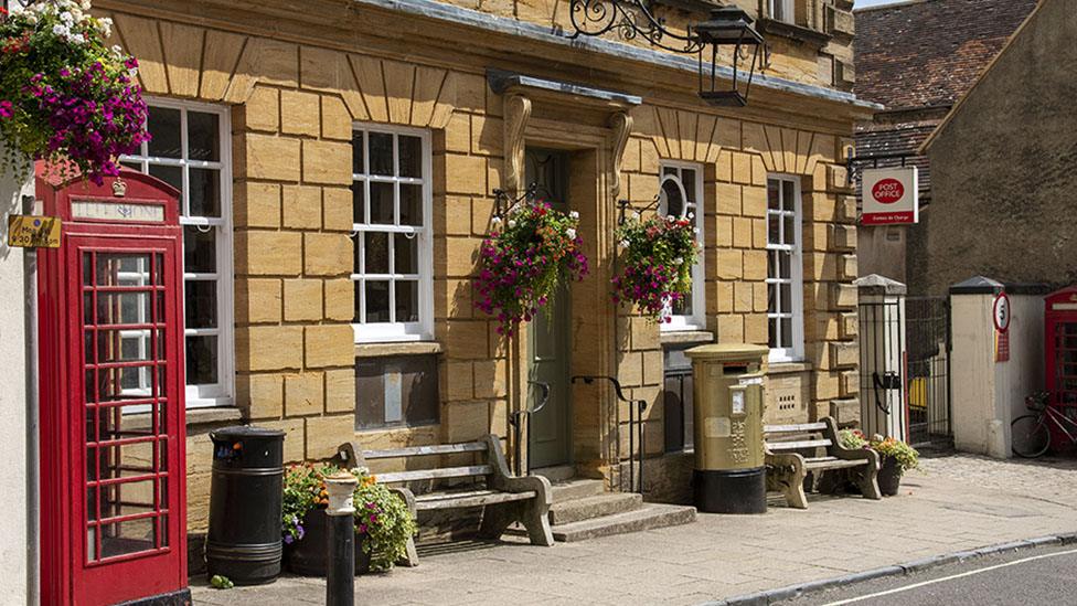 Sherborne post office in Dorset