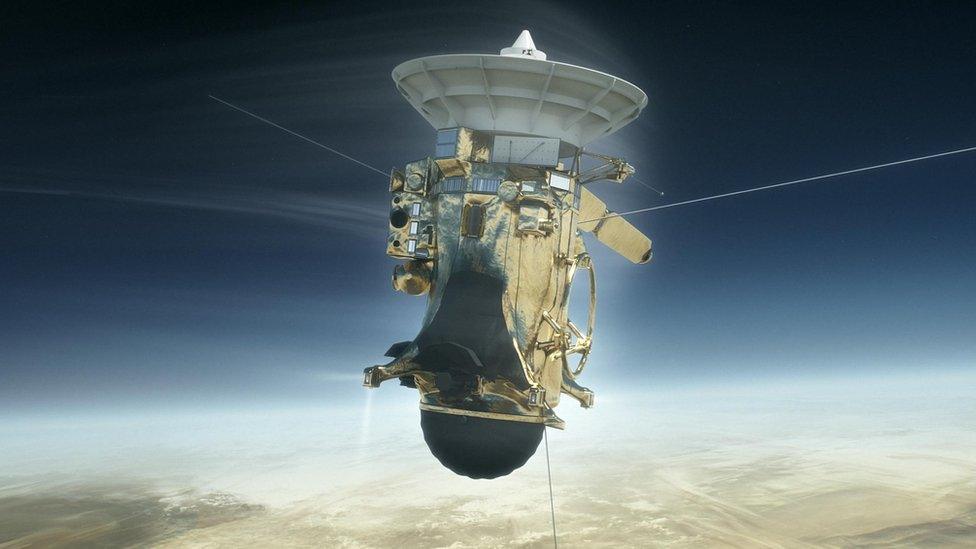 The Cassini probe