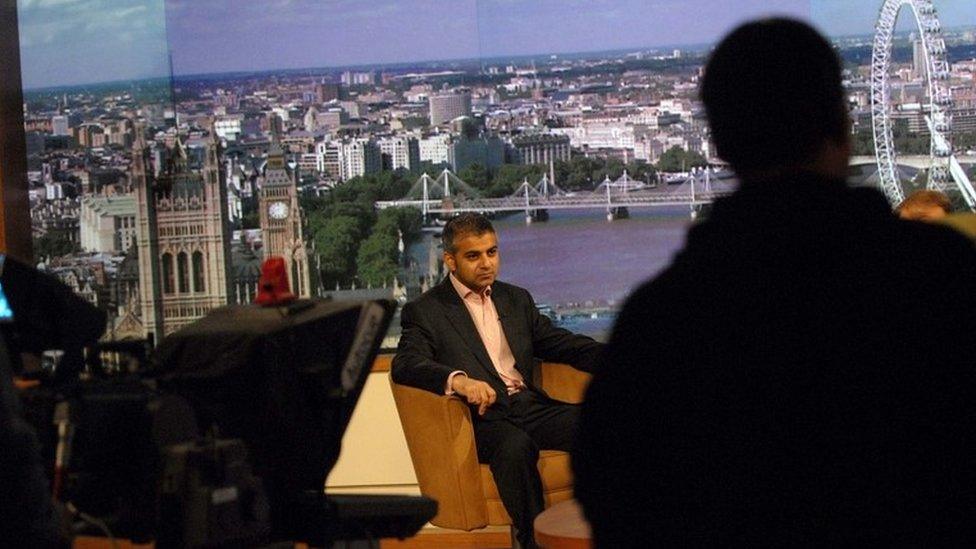 Sadiq Khan on the Marr Show, 2008