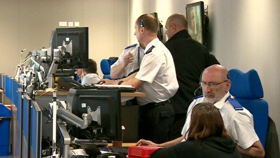 Staffordshire Police 101 call centre