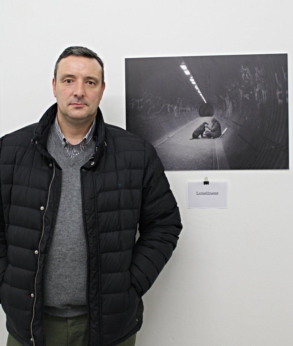 Homelessness photography exhibition