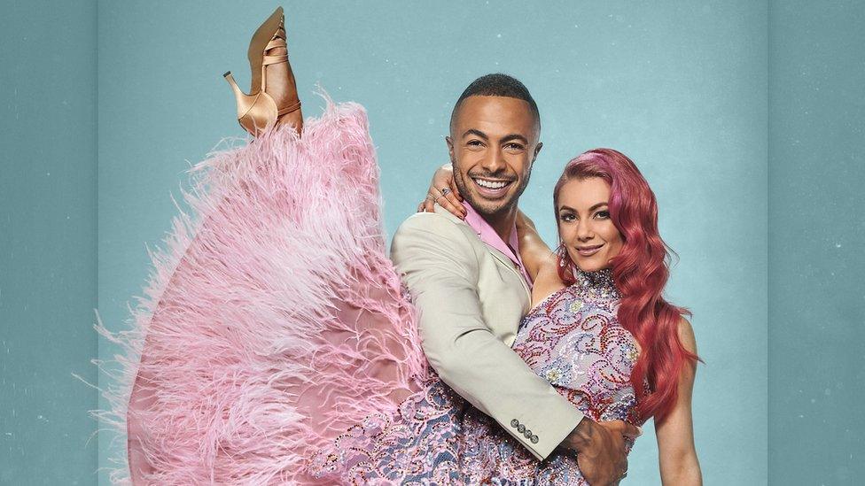 Tyler West and Dianne Buswell