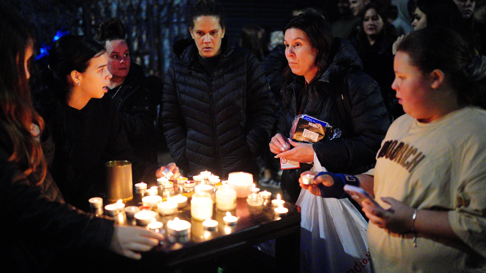 Vigil in Bristol