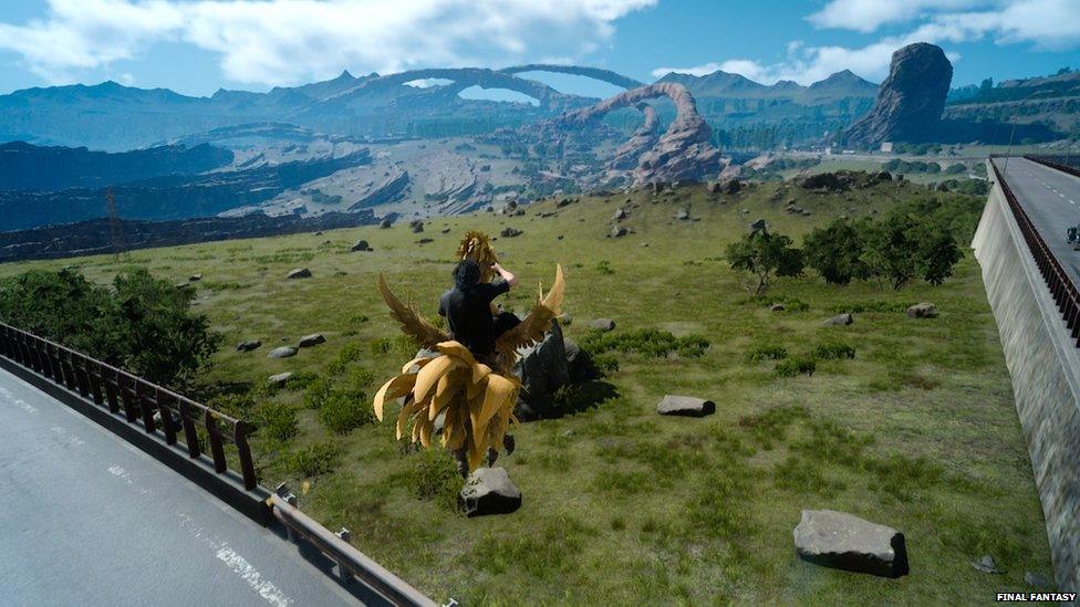 A screenshot from the game