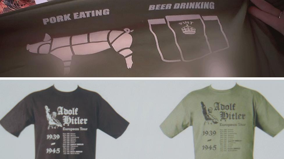 Anti Islamic and Nazi T shirts sold by military charity BBC News