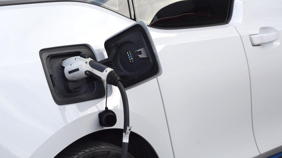 Electric car charging