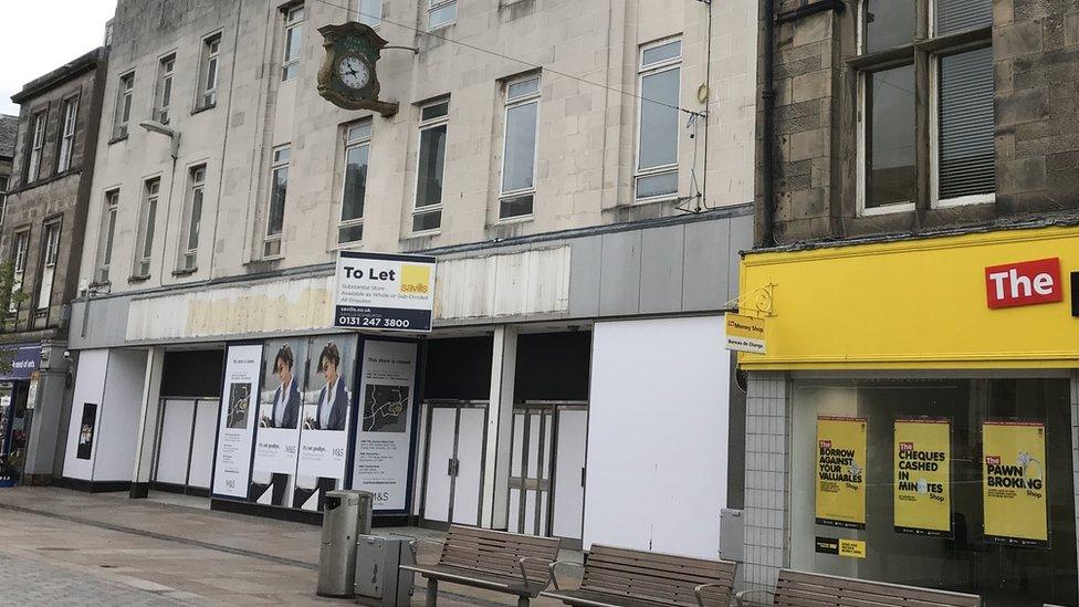 Empty High Street shop