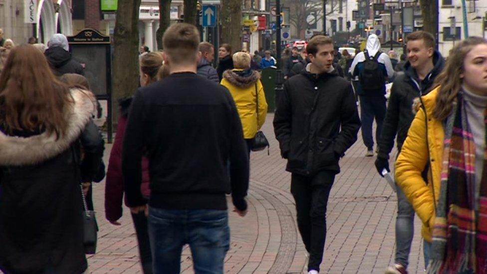 Stafford street during lockdown