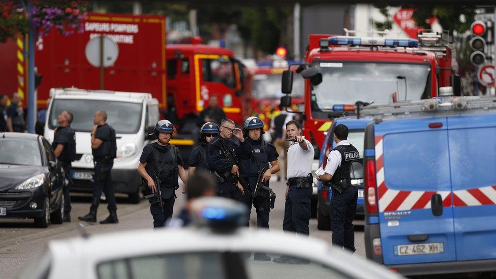 Emergency services in Saint-Etienne-du-Rouvray